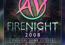 Asian Village Firenight